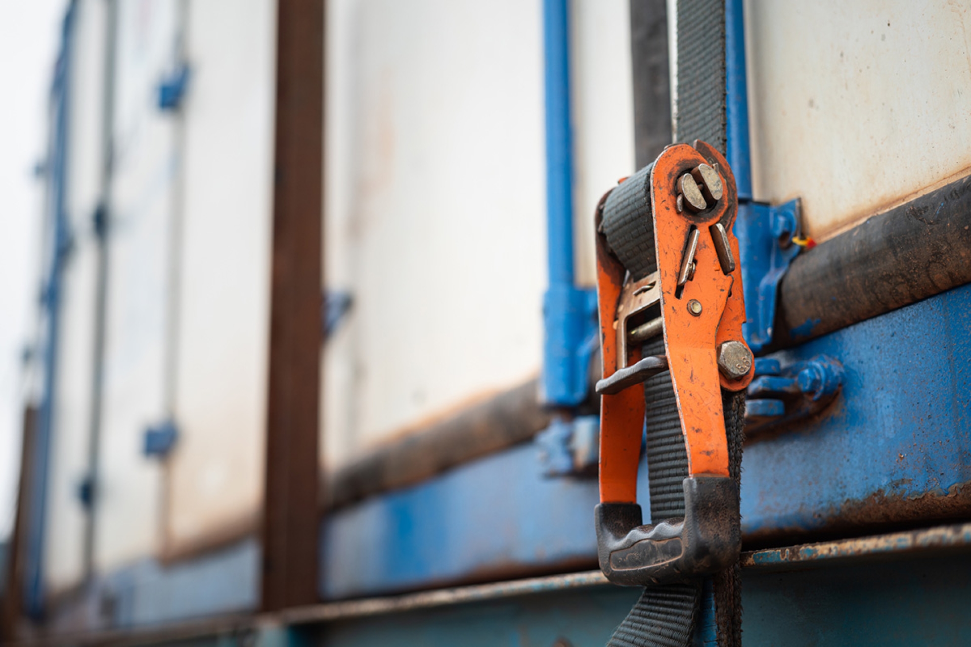 Cargo strap lock and security